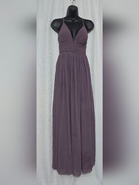 Lulus  Dusty Purple/Lilac Maxi, Prom, Evening Dress  Women's Size XS Lined